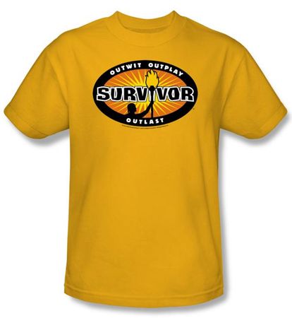 Survivor Kids T-Shirt - Gold Burst Gold Youth