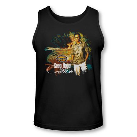 Survivor Shirt Tank Top Keep Hope Alive Black Tanktop
