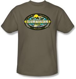 Survivor T-Shirt - Palau Adult Safari Green