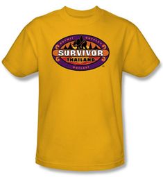 Survivor T-Shirt  - Thailand Adult Gold