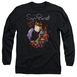 Syd Barrett Long Sleeve Shirt Madcap Syd Black Tee T-Shirt