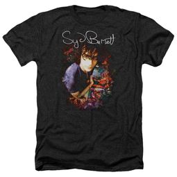 Syd Barrett Shirt Madcap Syd Heather Black T-Shirt