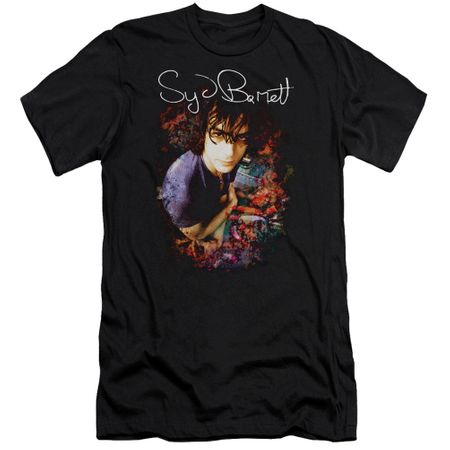Syd Barrett Slim Fit Shirt Madcap Syd Black T-Shirt