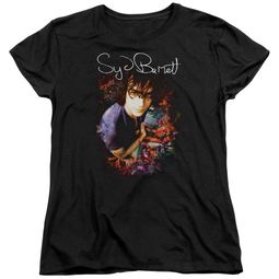 Syd Barrett Womens Shirt Madcap Syd Black T-Shirt