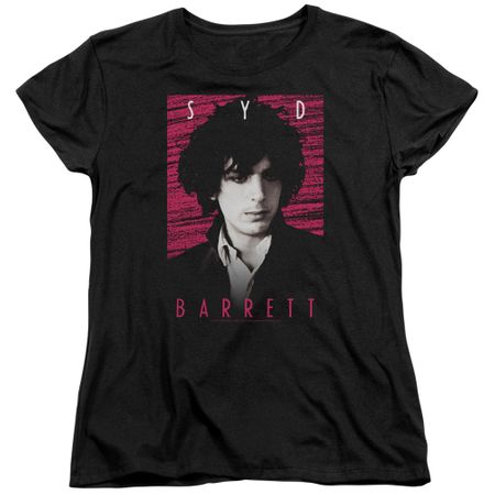 Syd Barrett Womens Shirt Syd Black T-Shirt