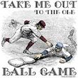 Take Me Out to the Ole Ball Game Classic Baseball T-shirt Tee Shirt