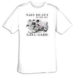 Take Me Out to the Ole Ball Game Classic Baseball T-shirt Tee Shirt