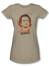 Taxi Juniors T-Shirt - Blame It On The Brownies Sand Taxi Juniors T-Shirt - Blame It On The Brownies Sand