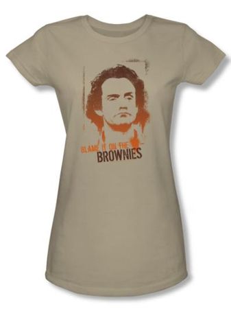 Taxi Juniors T-Shirt - Blame It On The Brownies Sand