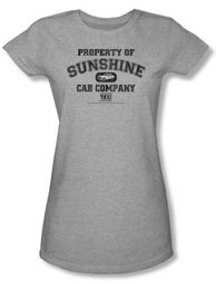 Taxi Juniors T-Shirt - Property Of Sunshine Athletic Grey Taxi Juniors T-Shirt - Property Of Sunshine Athletic Grey