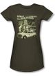 Taxi Juniors T-Shirt - Whats A Matta Army Green Adult