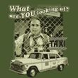 Taxi Juniors T-Shirt - Whats A Matta Army Green Adult