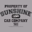 Taxi Kids T-Shirt - Property Of Sunshine Athletic Grey Youth