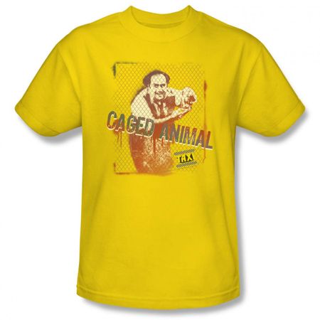 Taxi Shirt Caged Animal Yellow T-Shirt