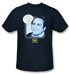 Taxi T-Shirt - Shut Your Trap Adult Navy Taxi T-Shirt - Shut Your Trap Adult Navy