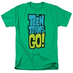 Teen Titans Go Shirt Logo Kelly Green T-Shirt