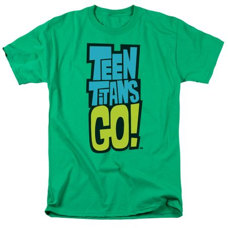 Teen Titans Go Shirt Logo Kelly Green T-Shirt