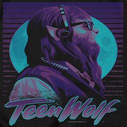 Teen Wolf Headphone Wolf Shirts