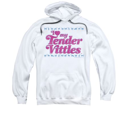 Tender Vittles Hoodie Love White Sweatshirt Hoody