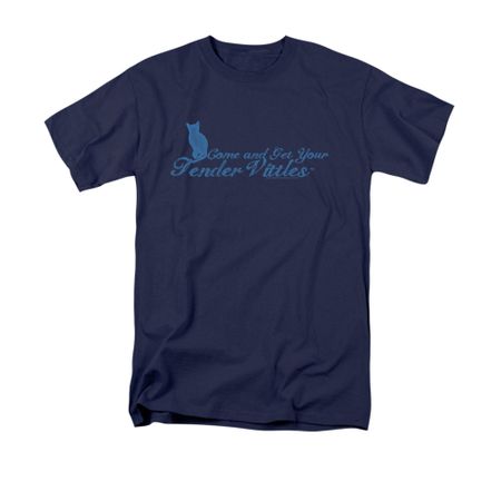 Tender Vittles Shirt Get Yours Navy T-Shirt