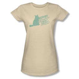 Tender Vittles Shirt Juniors Hands Off Cream T-Shirt