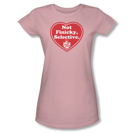 Tender Vittles Shirt Juniors Selective Pink T-Shirt