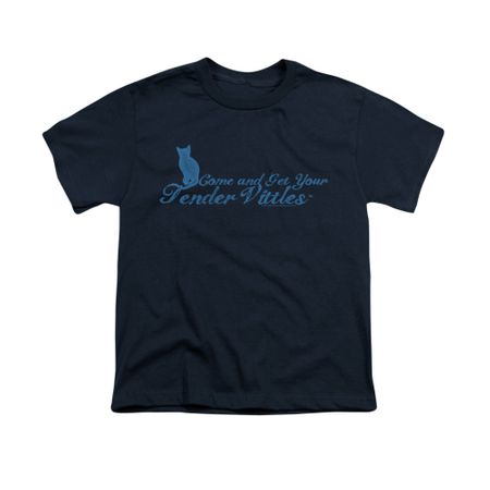 Tender Vittles Shirt Kids Get Yours Navy T-Shirt