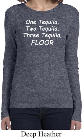 Tequila Ladies Long Sleeve Shirt
