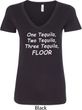 Tequila Ladies V-Neck Shirt