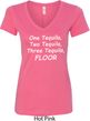 Tequila Ladies V-Neck Shirt