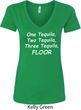 Tequila Ladies V-Neck Shirt