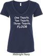 Tequila Ladies V-Neck Shirt