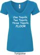 Tequila Ladies V-Neck Shirt
