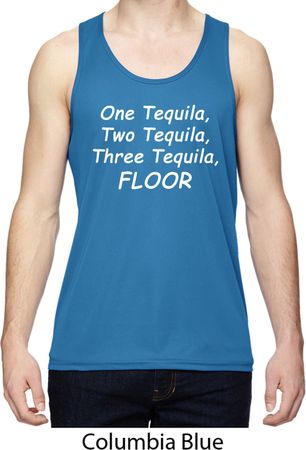 Tequila Mens Moisture Wicking Tanktop