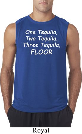 Tequila Mens Sleeveless Shirt