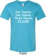 Tequila Mens Tri Blend V-neck Shirt