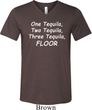 Tequila Mens Tri Blend V-neck Shirt