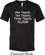 Tequila Mens Tri Blend V-neck Shirt