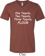 Tequila Mens Tri Blend V-neck Shirt