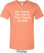 Tequila Mens Tri Blend V-neck Shirt