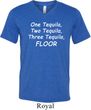Tequila Mens Tri Blend V-neck Shirt