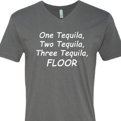 Tequila Mens V-Neck Shirt