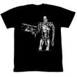 Terminator Shirt Boom Adult Black Tee T-Shirt