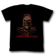Terminator Shirt Code Red Adult Black Tee T-Shirt