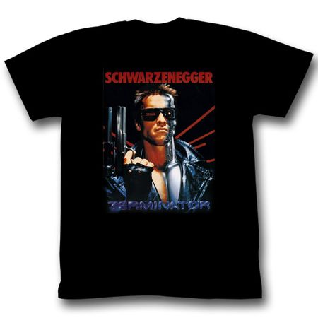 Terminator Shirt Schwarz Adult Black Tee T-Shirt