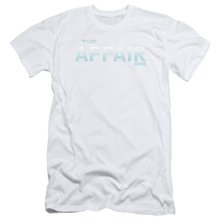 The Affair Slim Fit Shirt Logo White T-Shirt