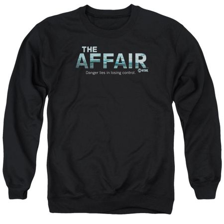 The Affair Sweatshirt Logo Adult Black Sweat Shirt