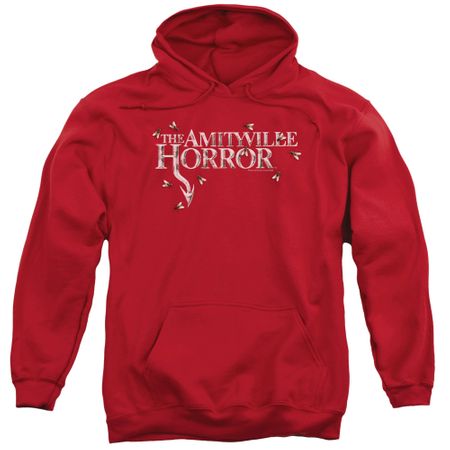 The Amityville Horror Hoodie Flies Red Sweatshirt Hoody