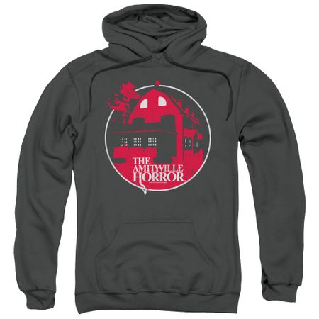 The Amityville Horror Hoodie Red House Charcoal Sweatshirt Hoody