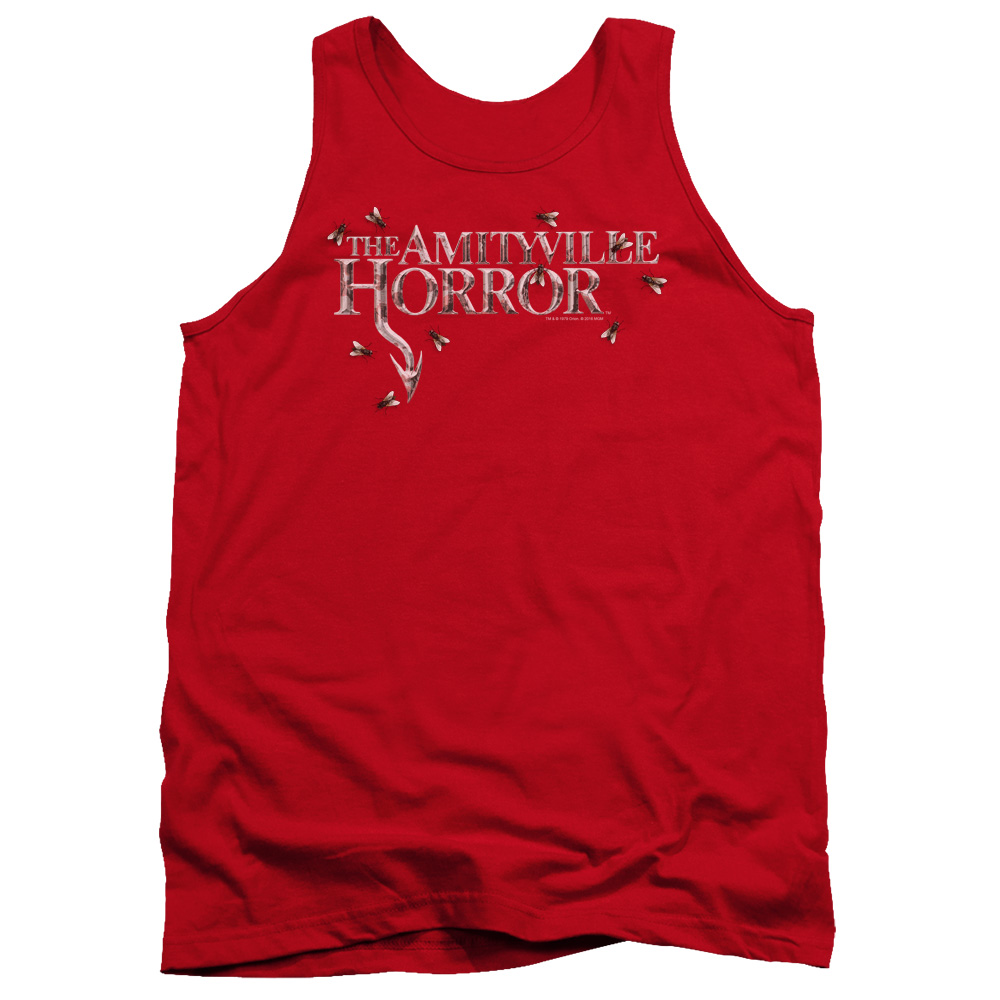 The Amityville Horror Tank Top Flies Red Tanktop The Amityville